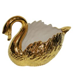 Чаша для фруктов Лебедь