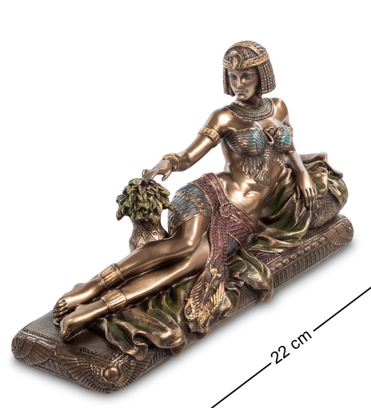 Статуэтка Клеопатра на ложе - Золотое отражение Veronese WS-449