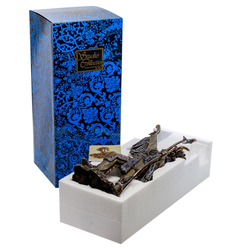 Статуэтка Главенствующий Индейский вождь Veronese WS-439, упаковочный вид