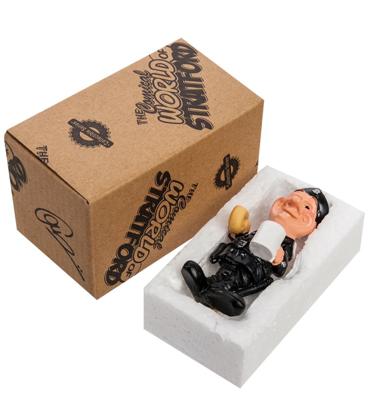 Статуэтка Полицейский - Завтрак The Comical World of Stratford RV-623, упаковочный вид
