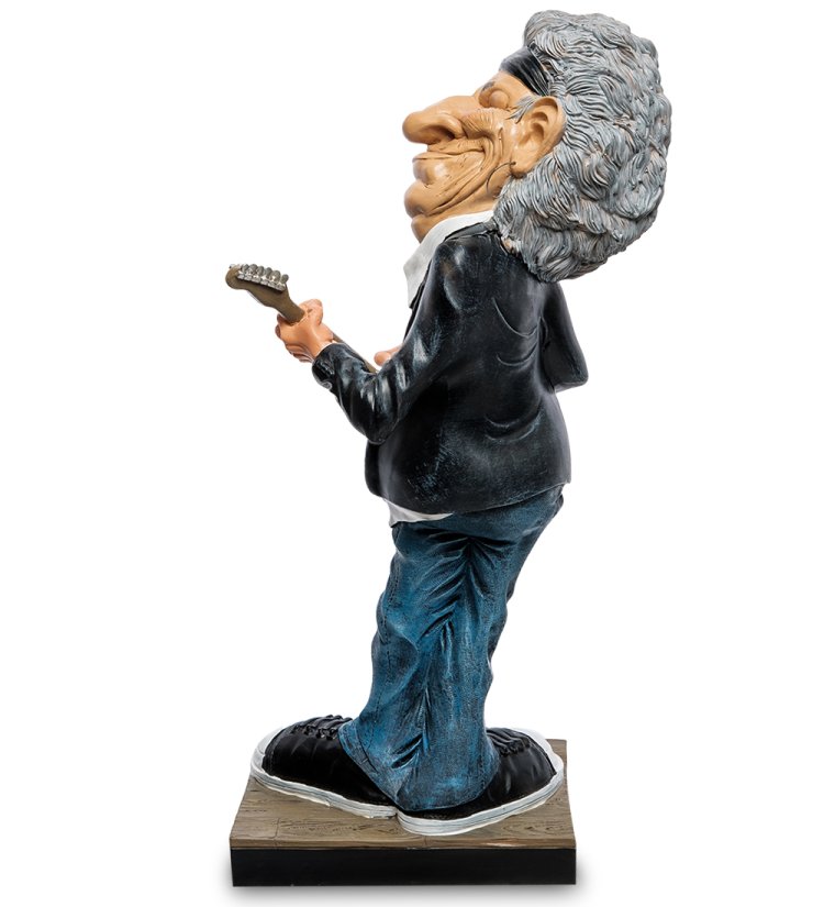 Статуэтка Гитарист - Кураж The Comical World of Stratford RV-752, оборотная сторона