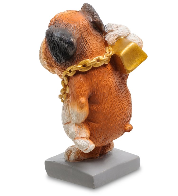 Статуэтка Собака Бульдог Желаю золотых наград The Comical World of Stratford RV-915, оборотная сторона