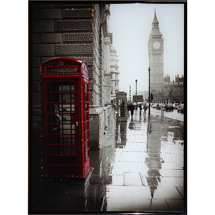 Картина Биг -Бен c кристаллами Swarovski