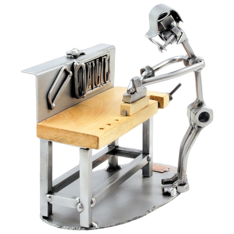 Фигурка из металла Плотник 228 Hinz & Kunst