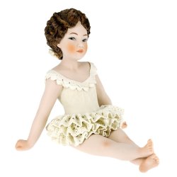 Фарфоровая Статуэтка кукла Альбертине