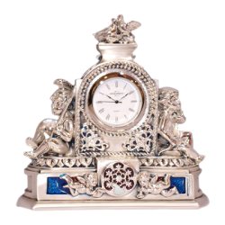 Настольные часы Серебряные Ангелы