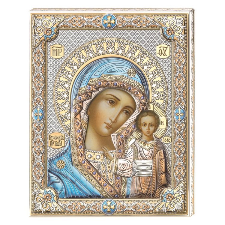 Казанская Икона Божией Матери, Размер: 12х16 см