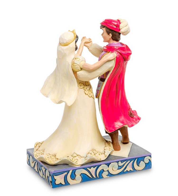 Статуэтка Белоснежка и Принц - Первый танец Disney Traditions, оборотная сторона