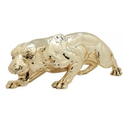 Статуэтка Пантера золотая