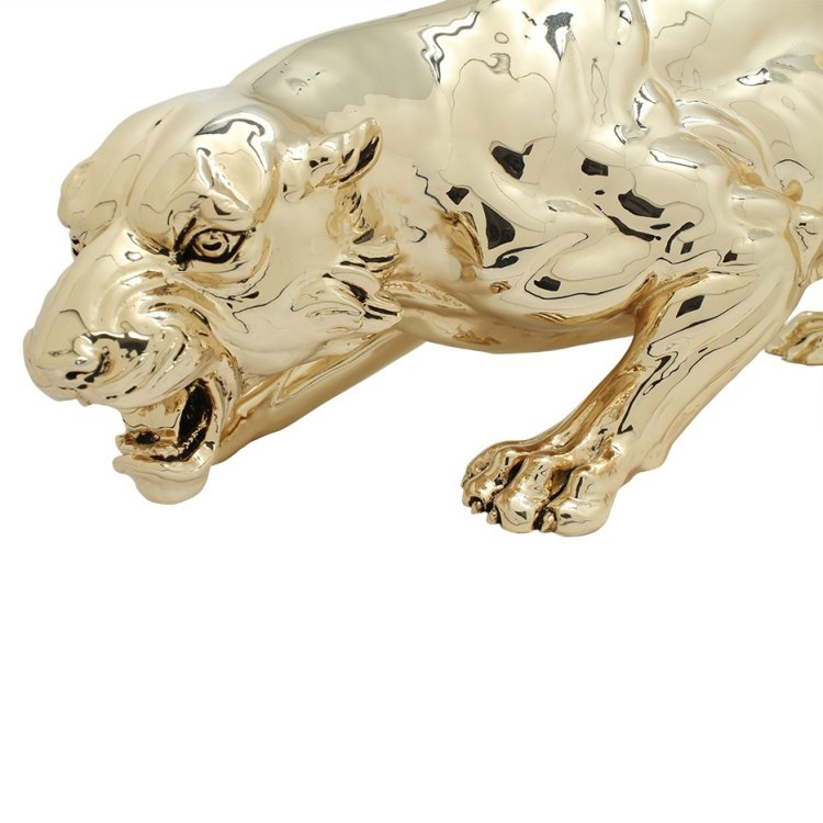 Статуэтка Пантера золотая