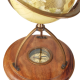 Декоративный глобус с компасом, диаметр 15 см, увеличенный вид компаса