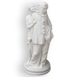 Статуэтка из фарфора Искушение Пьеро