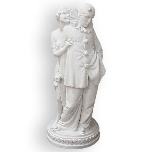 Статуэтка из фарфора Искушение Пьеро