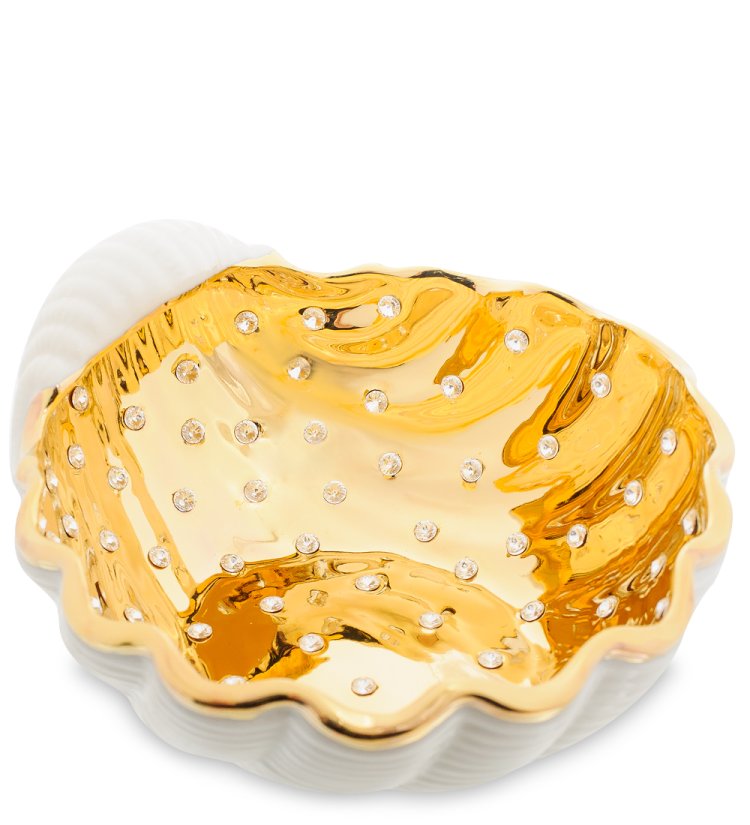 Статуэтка Ракушка с кристаллами Swarovski Sabadin Vittorio SV- 80, фото внутри