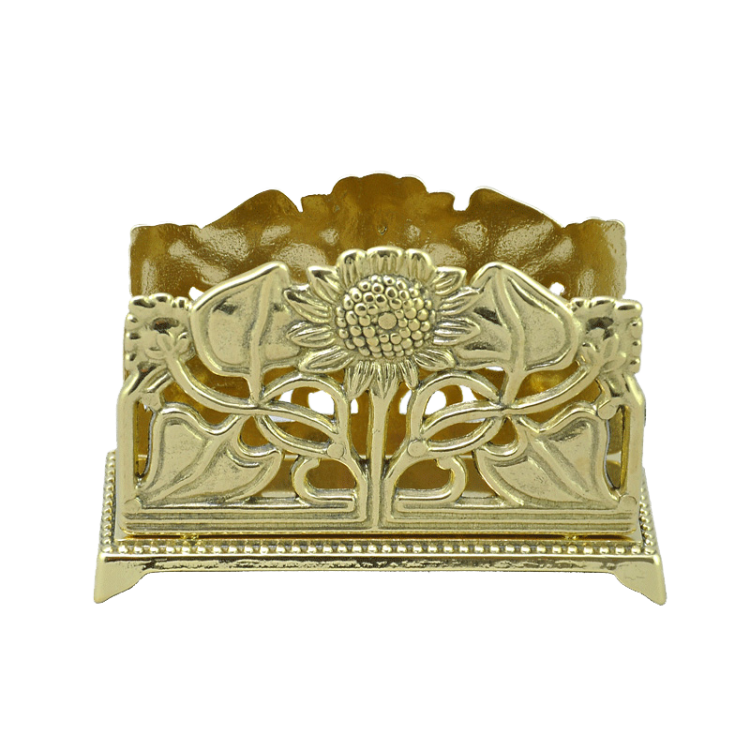 Салфетница Подсолнух золотая Alberti Livio AL-80-357