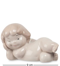 Статуэтка из фарфора Ангелочек Июль