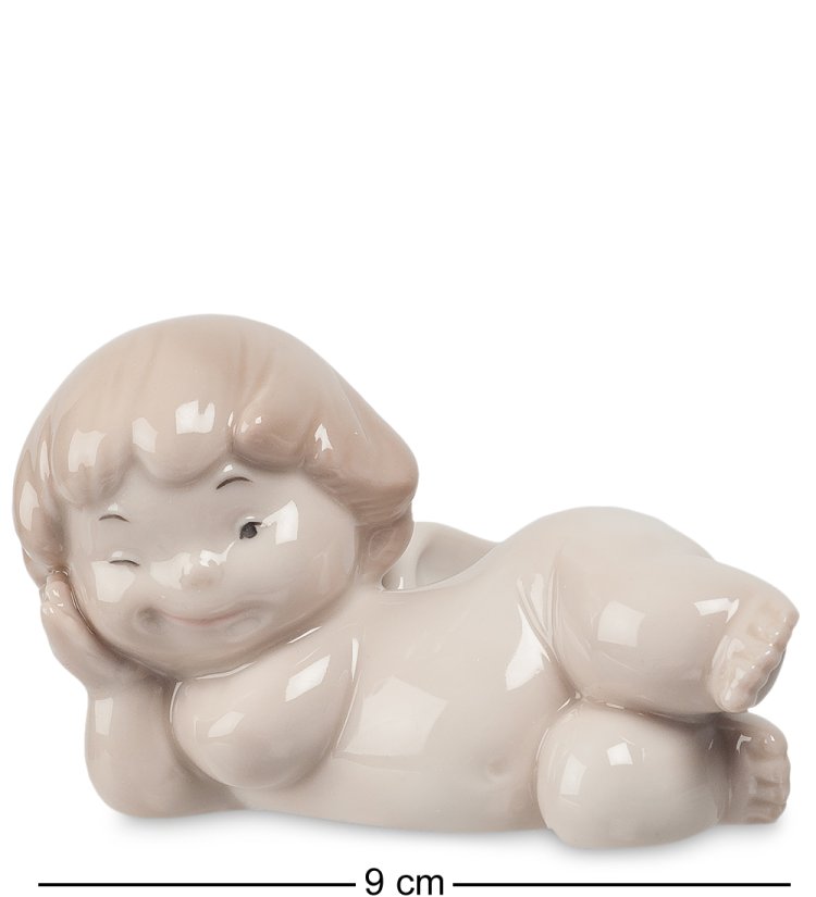 Статуэтка из фарфора Ангелочек Июль Pavone JP-01/ 7