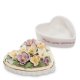 Шкатулка из керамики Весеннее сердце Pavone CMS-45/ 2, разборный вид