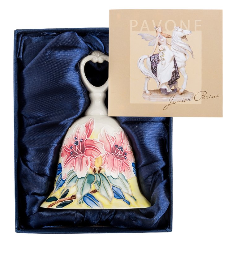 Колокольчик из фарфора Нежный Букет JP-96/ 3 , упаковочный вид