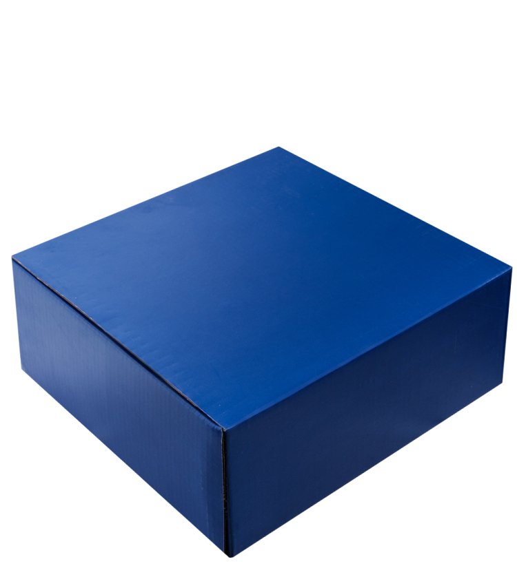 Набор из 6-ти тарелок Элегантность, красные Pavone JK-239, фотография коробки