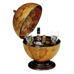 Глобус-бар настольный