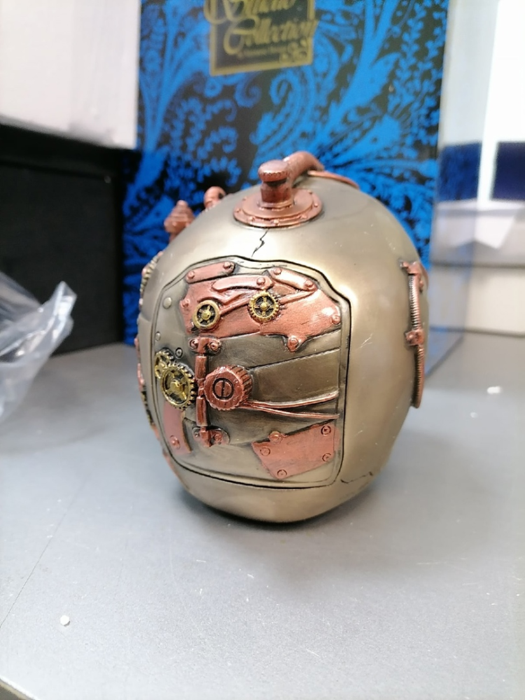 Шкатулка в стиле Стимпанк Череп Veronese WS-387, фото со склада сборный вид