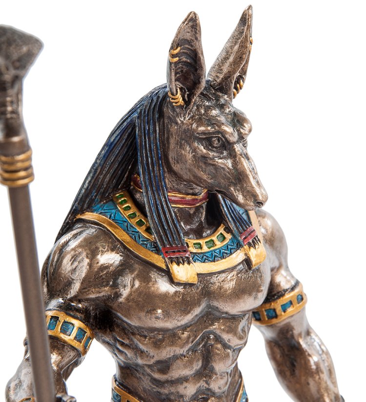 Статуэтка Анубис - проводник в загробный мир Veronese WS-181, портретный вид