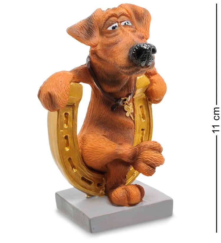 Статуэтка Собака Подкова на счастье The Comical World of Stratford RV-914