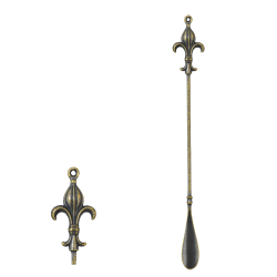 Большая Ложка для обуви Флер де Лис