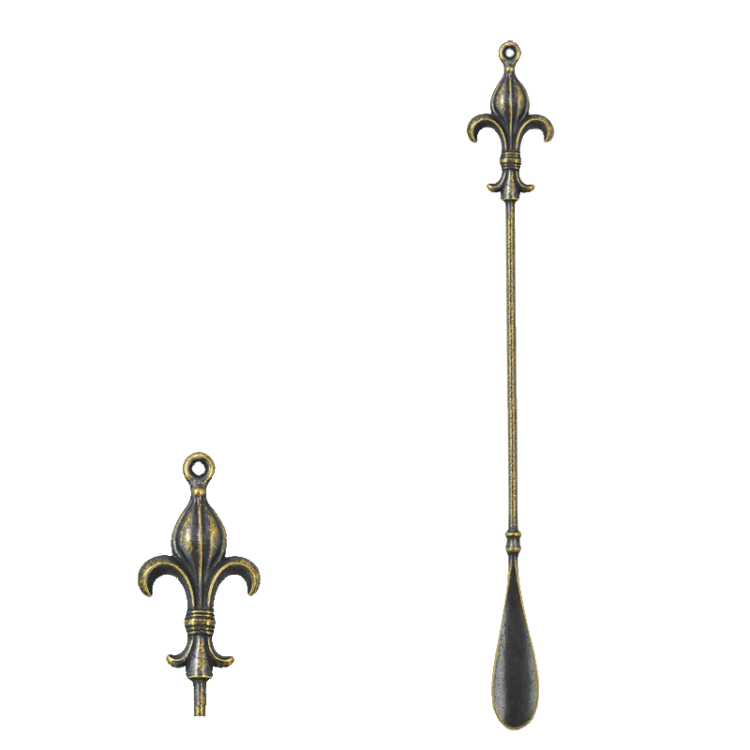 Большая Ложка для обуви Флер де Лис Alberti Livio AL-80-218-ANT