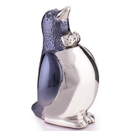 Статуэтка Пингвин с бабочкой, синий Nuova MaxArt Z620BRU