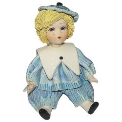 Фарфоровая статуэтка Кукла - мальчик