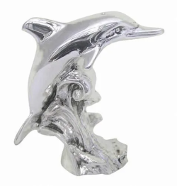 Статуэтка Серебряный Дельфин