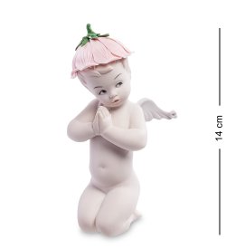 Статуэтка из бисквитного фарфора Молящийся Амурчик