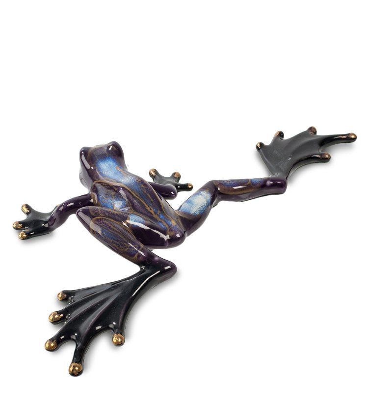 Фигурка из фарфора Ночная Гималайская Лягушка Pavone JP-08/12, вид сзади