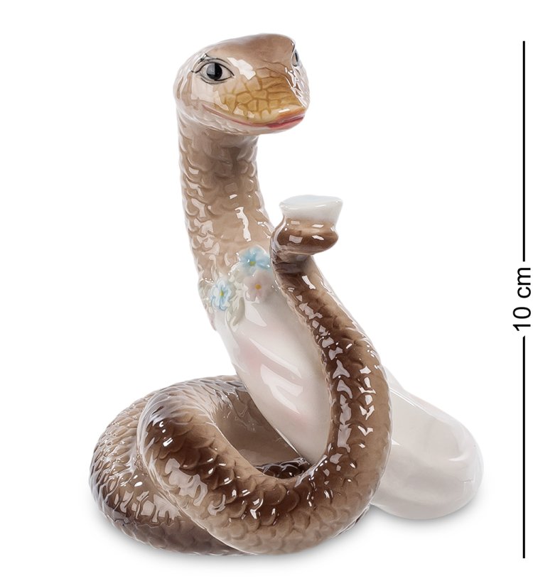 Фигурка из керамики Змея-Гурман Pavone CMS-37/ 6