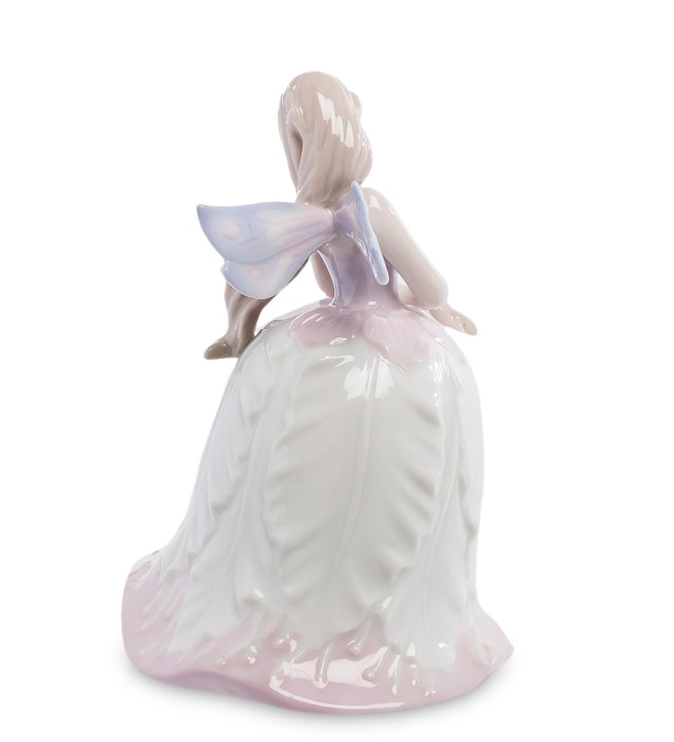 Фарфоровая фигурка Эльфина Pavone JP-06/13, фотография со спины