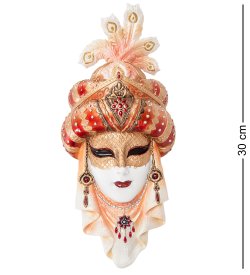 Венецианская маска Шахерезада в Красном Рубине