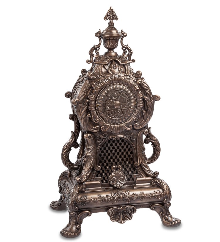 Часы в стиле рококо Veronese WS-617, вид с закрытыми часами