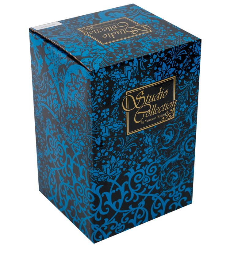 Флакон Египетский головной убор на стеклянном черепе Veronese WS-1030, упаковка