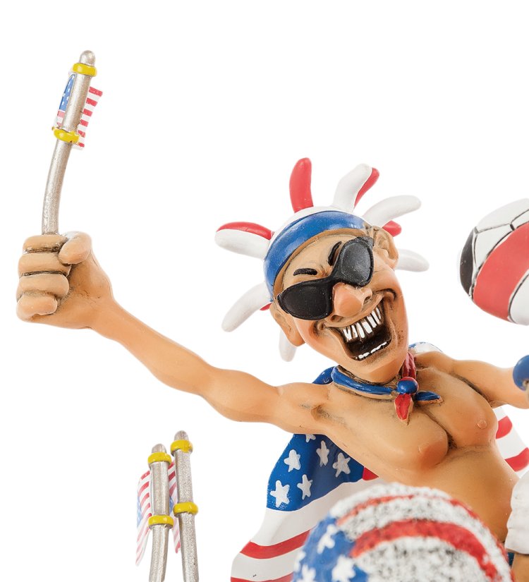 Фигурка Мотоцикла USA Fan-Attics The Comical World of Stratford SCAR-74, портретный вид