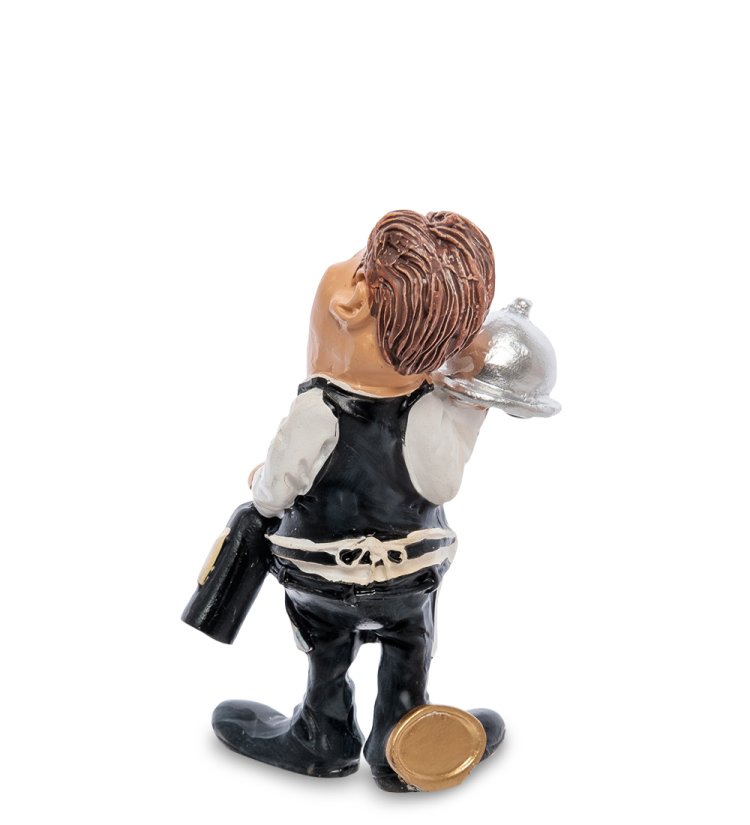 Статуэтка Официант - Исполнение Обязанностей The Comical World of Stratford RV-625, оборотная сторона