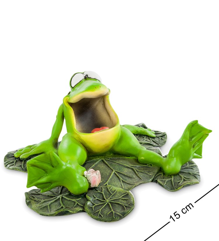 Фигурка-лягушка Фрогги на отдыхе The Comical World of Stratford RV-113