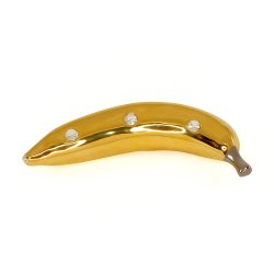 Статуэтка Золотой Банан со Swarovski коллекция Emozioni