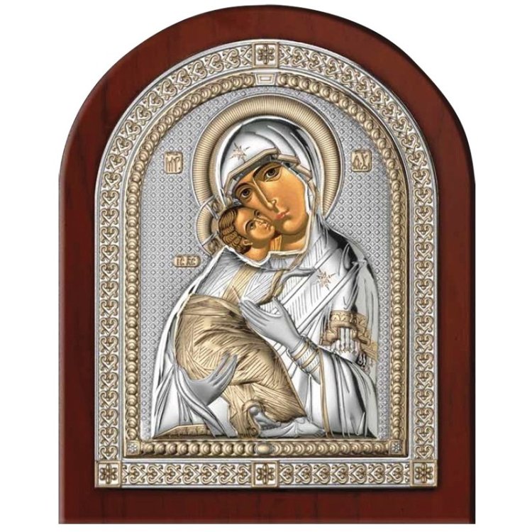 Владимирская Икона Божией Матери, Размер: 6х9 см