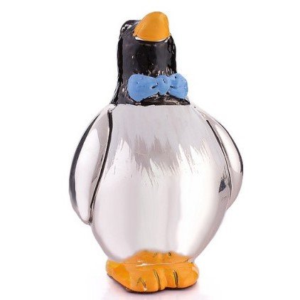 Статуэтка Пингвин с бабочкой, цветной Nuova MaxArt Z620DIP
