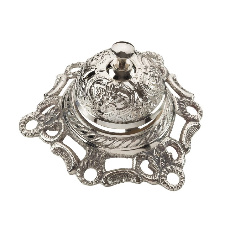 Настольный звонок с покрытием из никеля