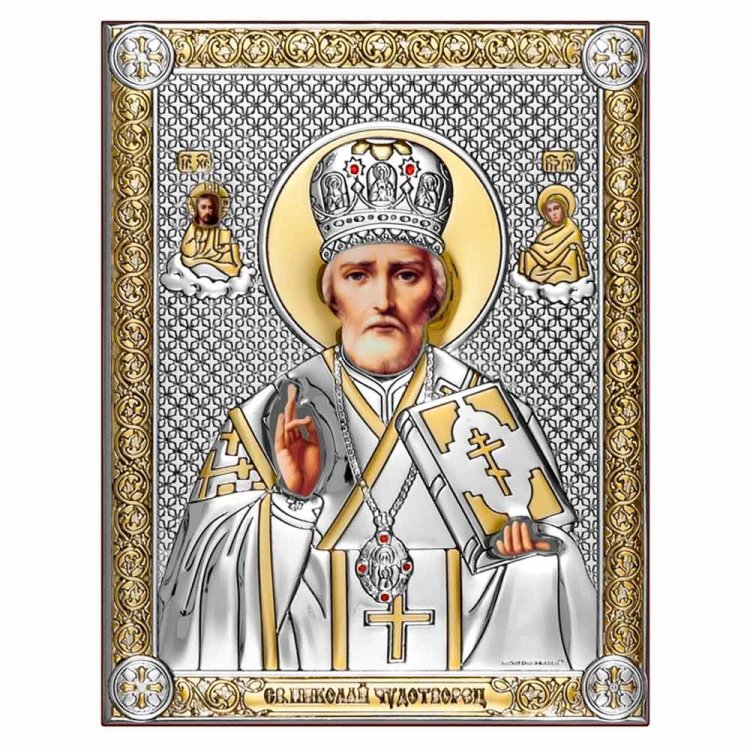 Икона Николай Угодник для футляра, Размер: 14х18 см Beltrami 6421/OPM