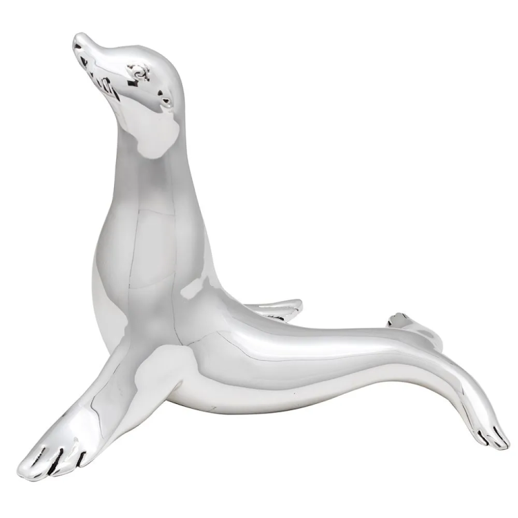 Статуэтка Серебряный Морской котик Exetera Argenti 46-247325, вид профиль