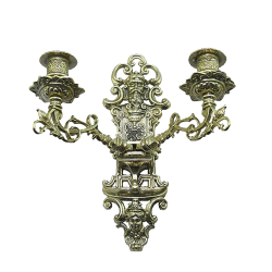 Подсвечник настенный на 2 свечи